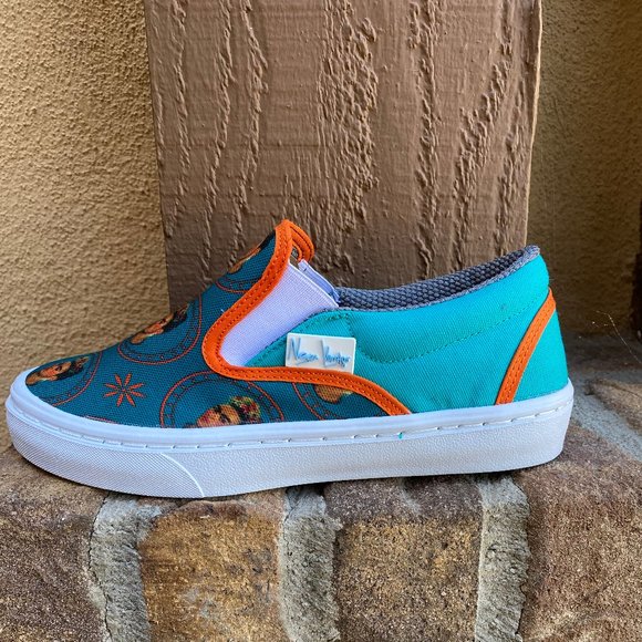 WOMEN'S PRINTED CANVAS SNEAKERS "FRIDA KAH… - Picture 6 of 6